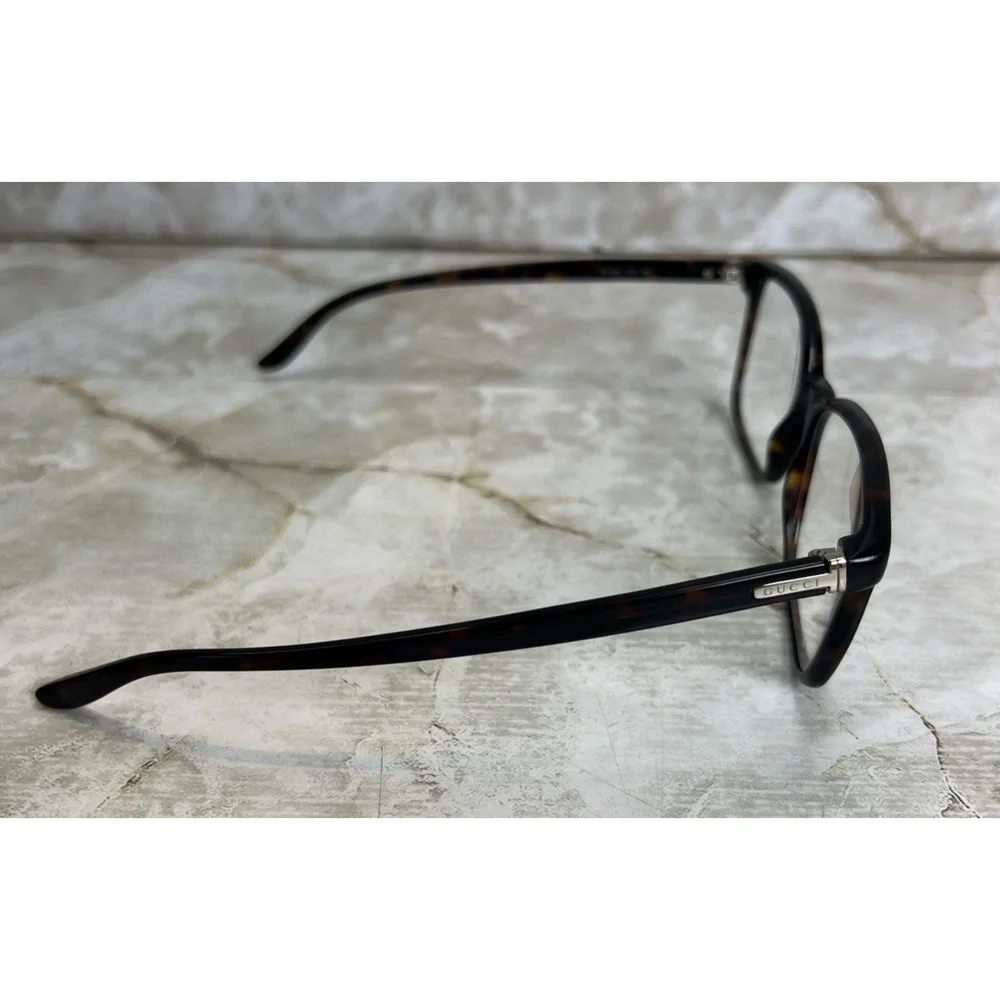 Gucci Eyeglasses GG 1023 TVD Tortoise Rectangular Men's 53-17-140 FRAMES ONLY
